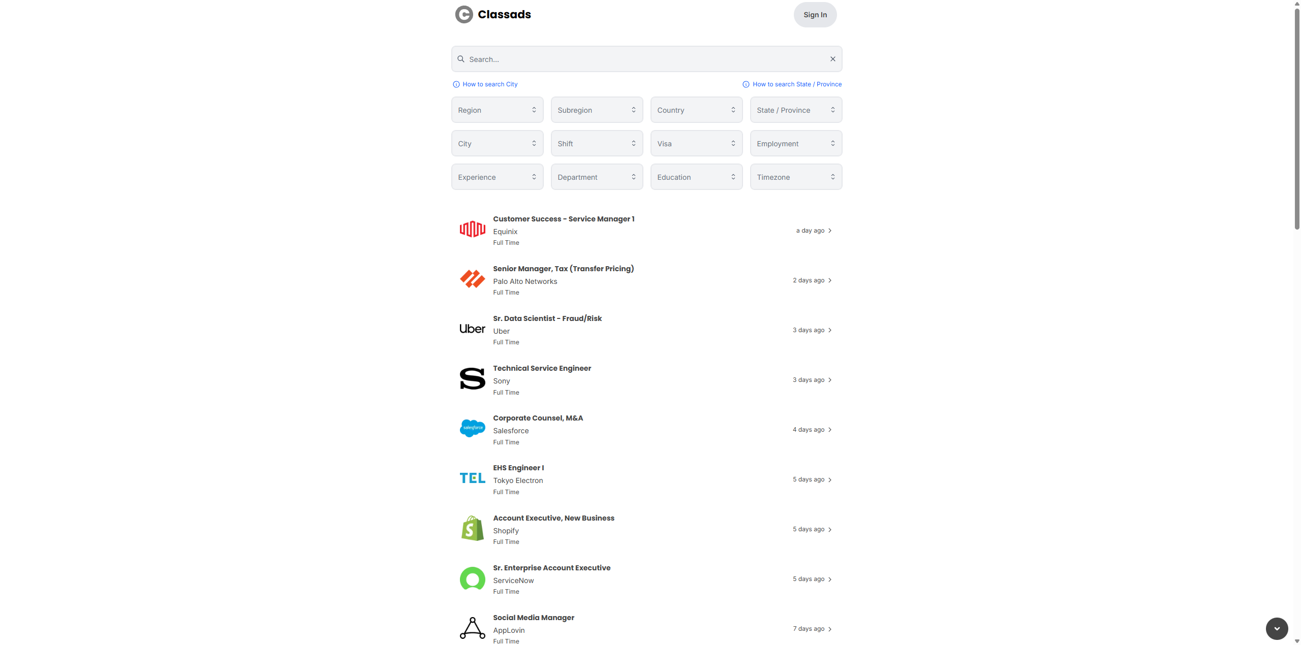 Classads launch gallery image
