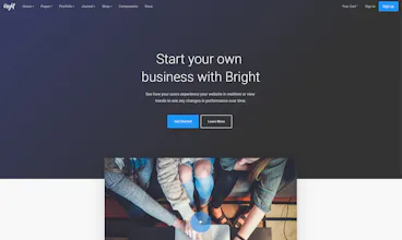 Bright - Free Bootstrap 4 Template gallery image