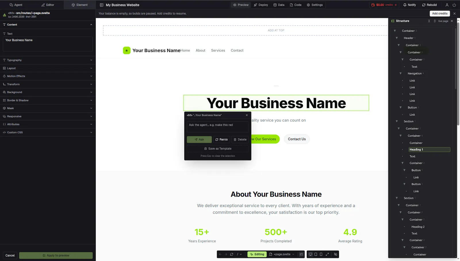 AppHandle screenshot 2