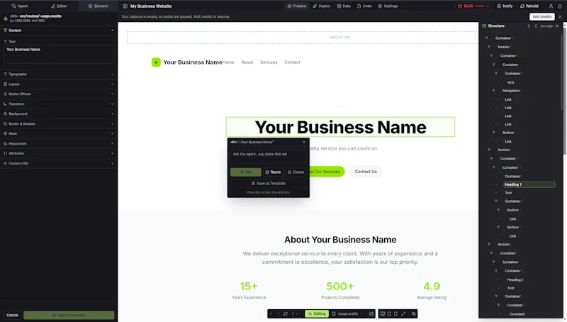 AppHandle screenshot 2