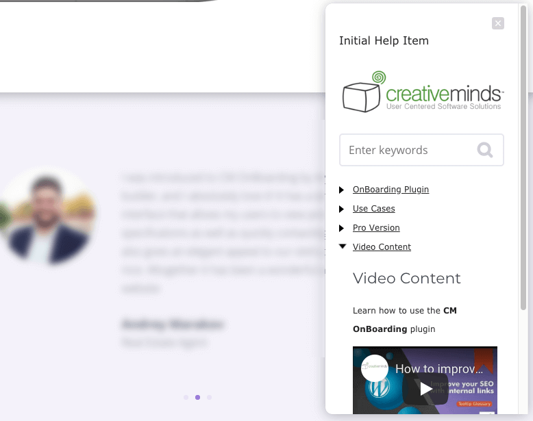 Plugin onboarding WordPress media 2