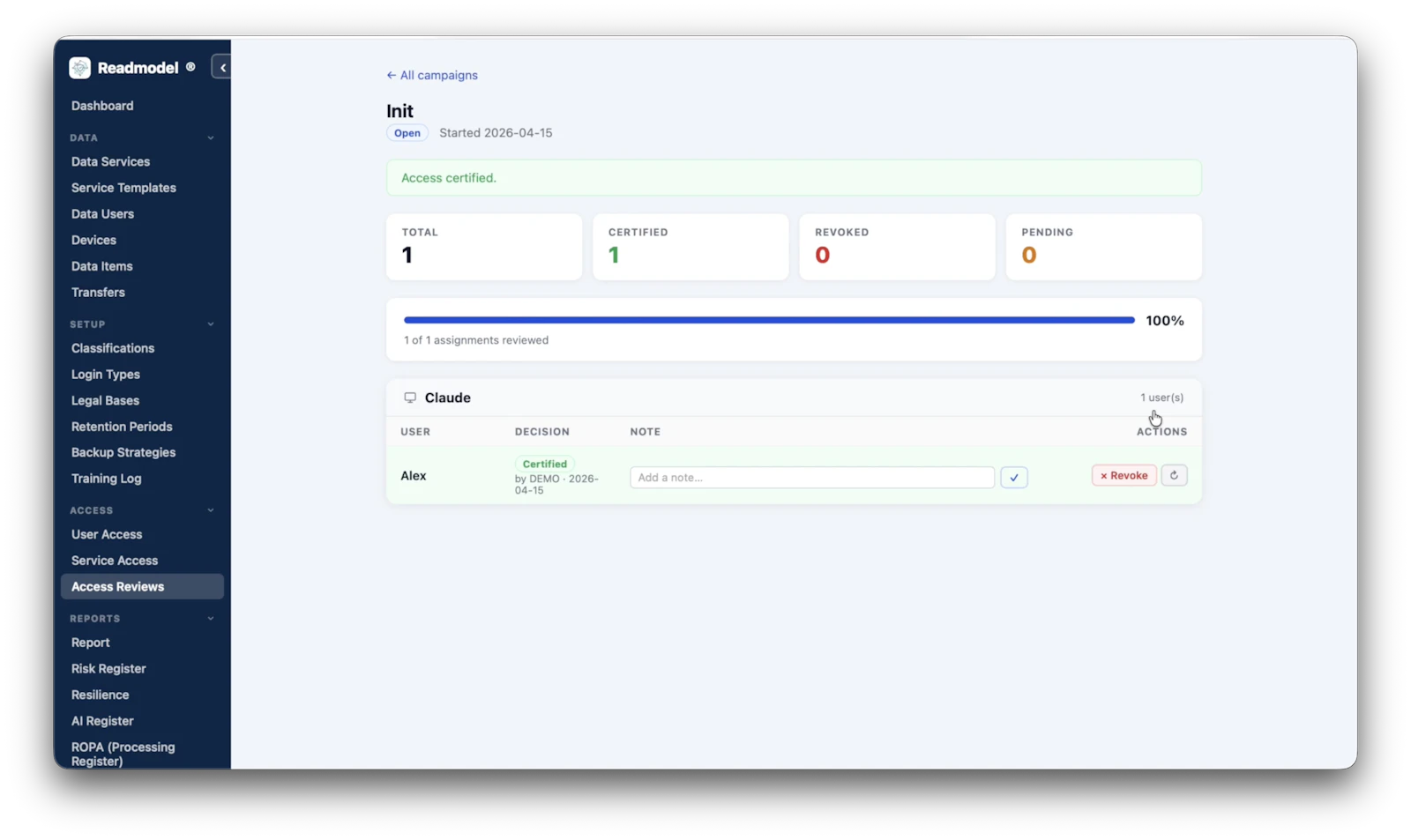 Readmodel® screenshot 2