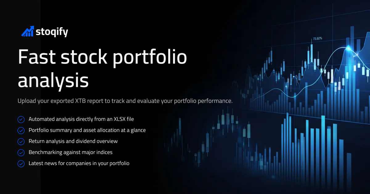 stoqify - fast stock portfolio analysis gallery image