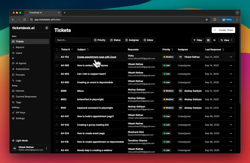 Ticketdesk AI screenshot 4