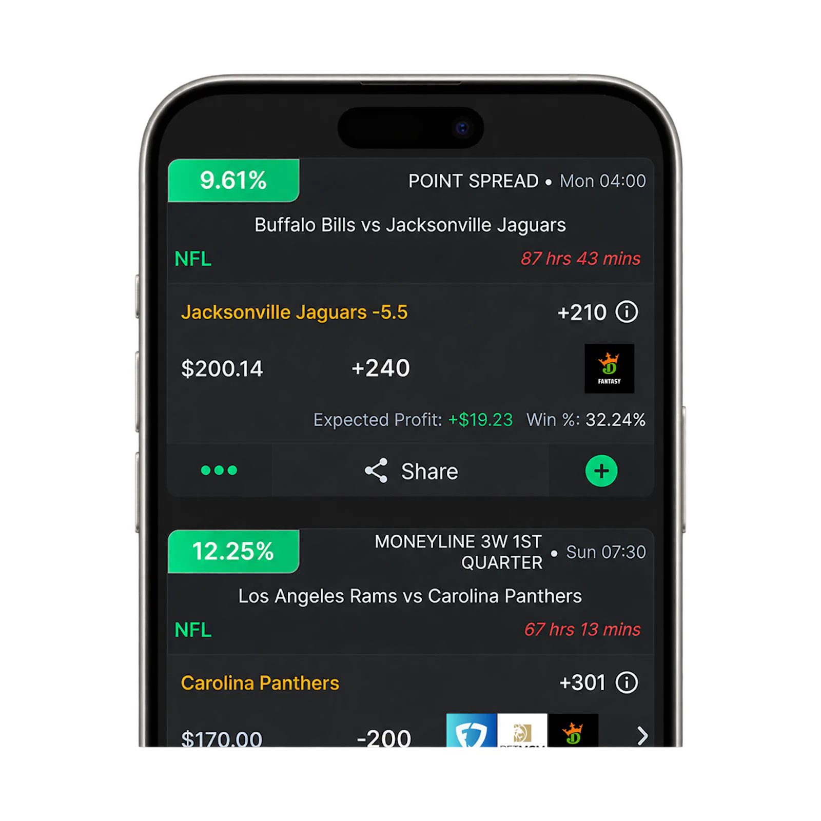 WagerWise screenshot 1