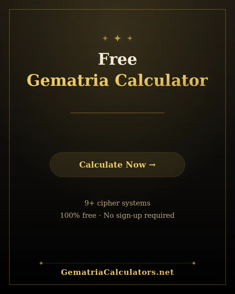 Gematria Calculator screenshot 1