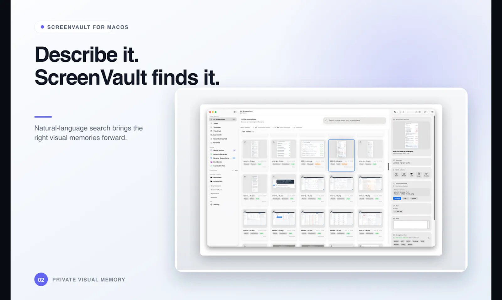 ScreenVault screenshot 2