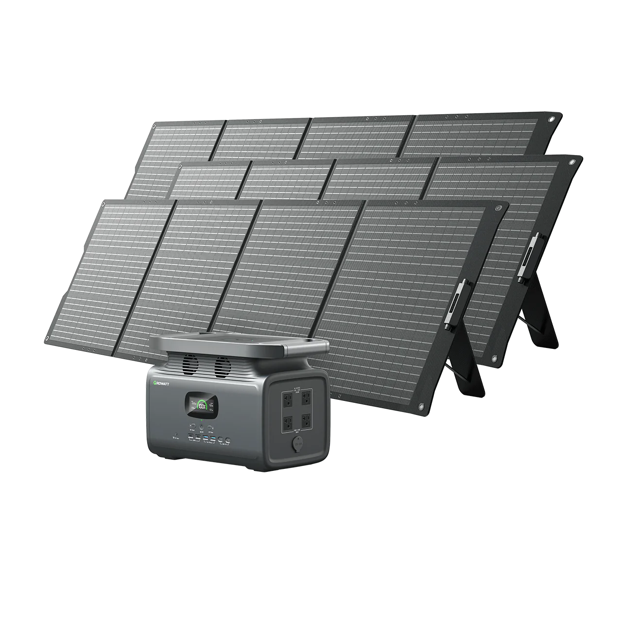 Growatt 2KW tragbarer Solargenerator media 1