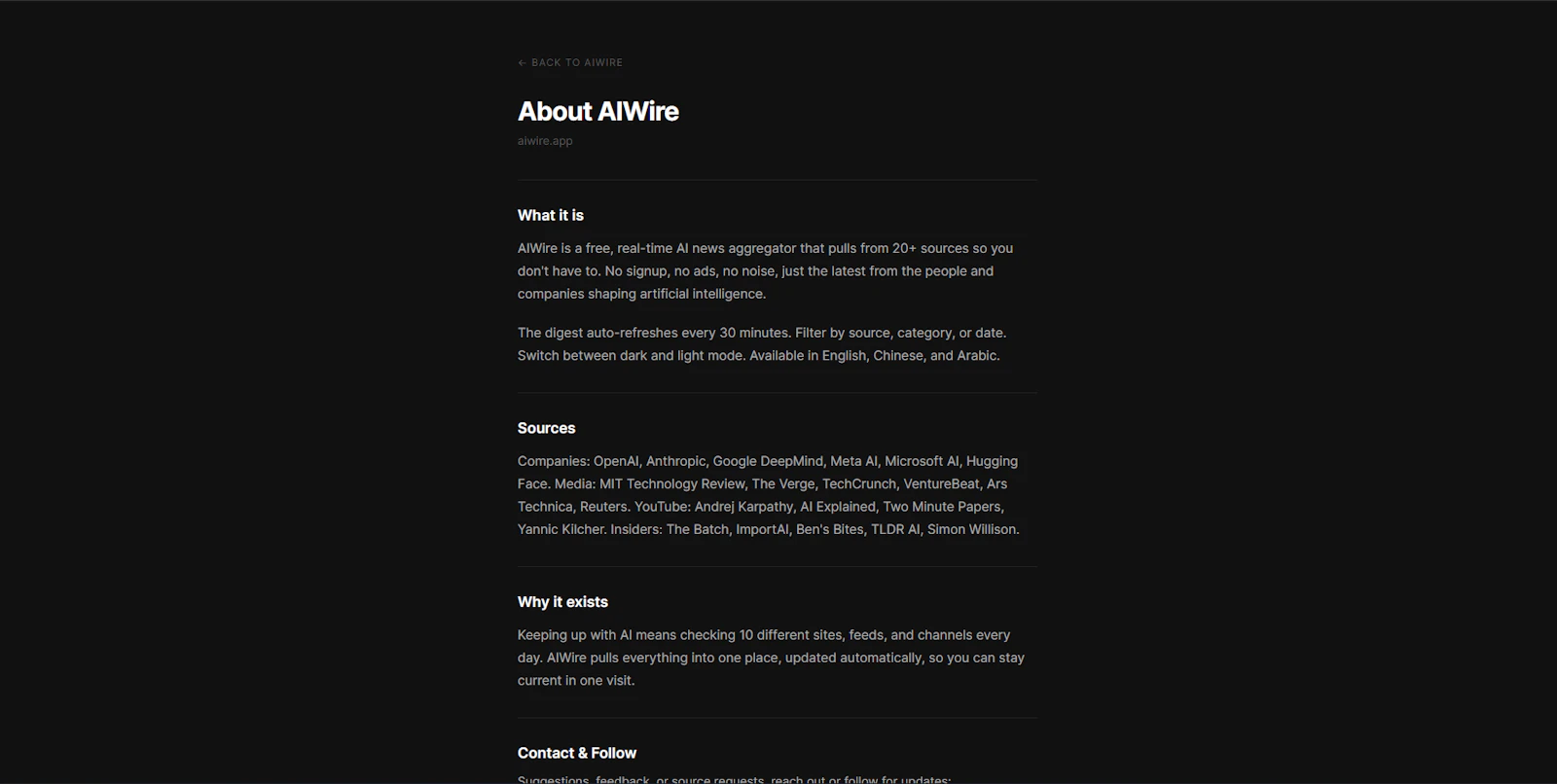 AIWire screenshot 6