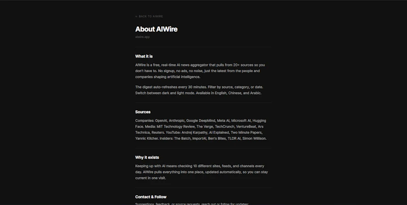 AIWire screenshot 6