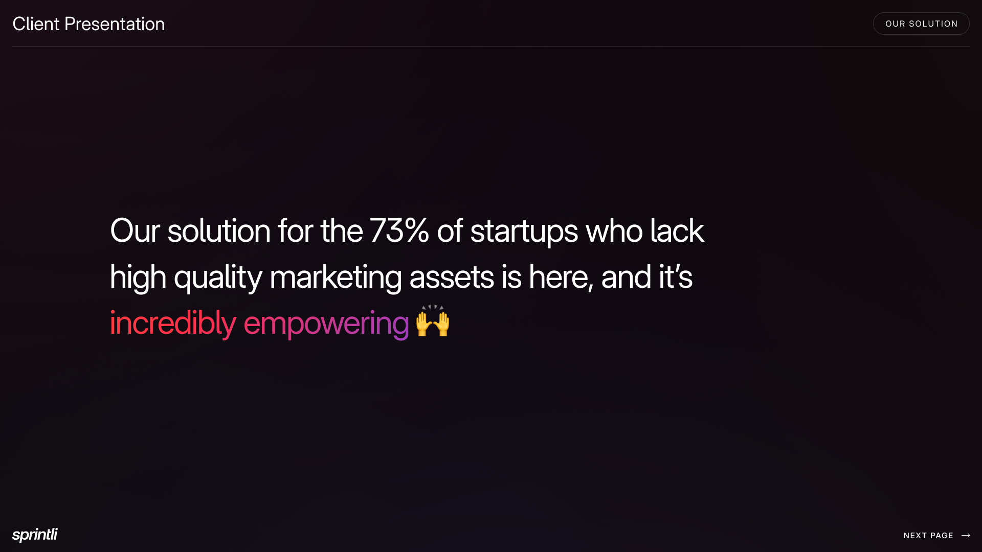 Sprintli - Unlimited creative marketing services for startups. media 4