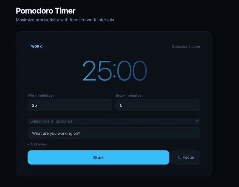Flowly — Time Tracking & Invoicing screenshot 4