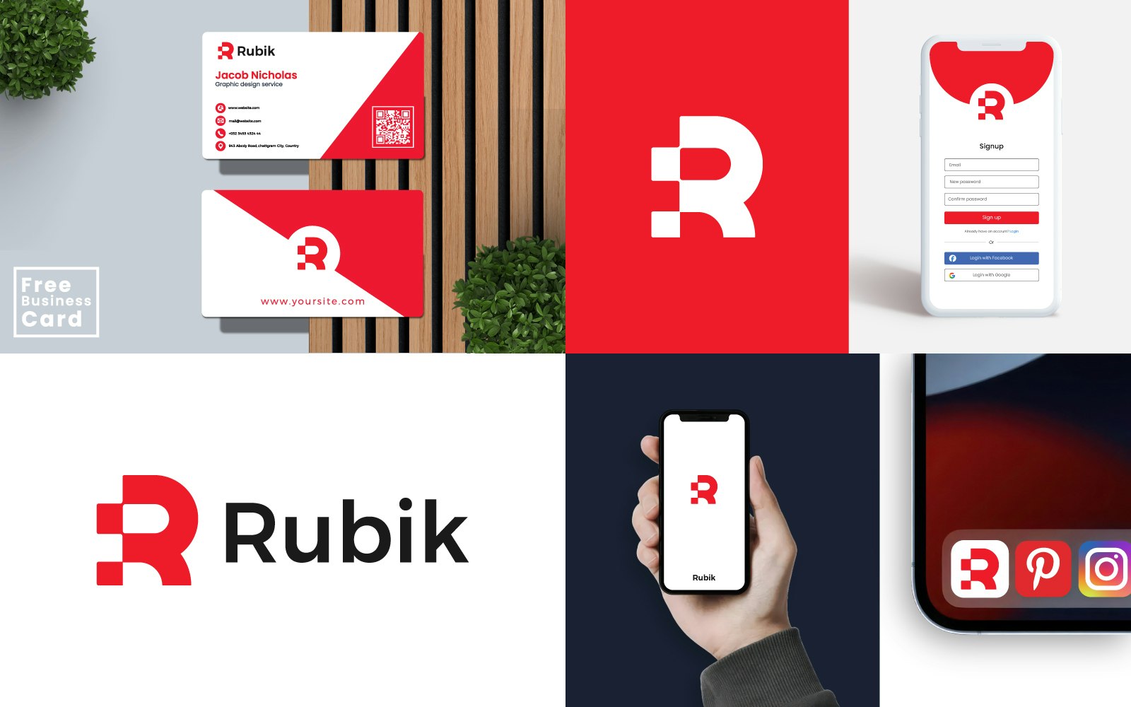 Business logo and Business card design - Premium Business logo design and Business card design. v3 media 1