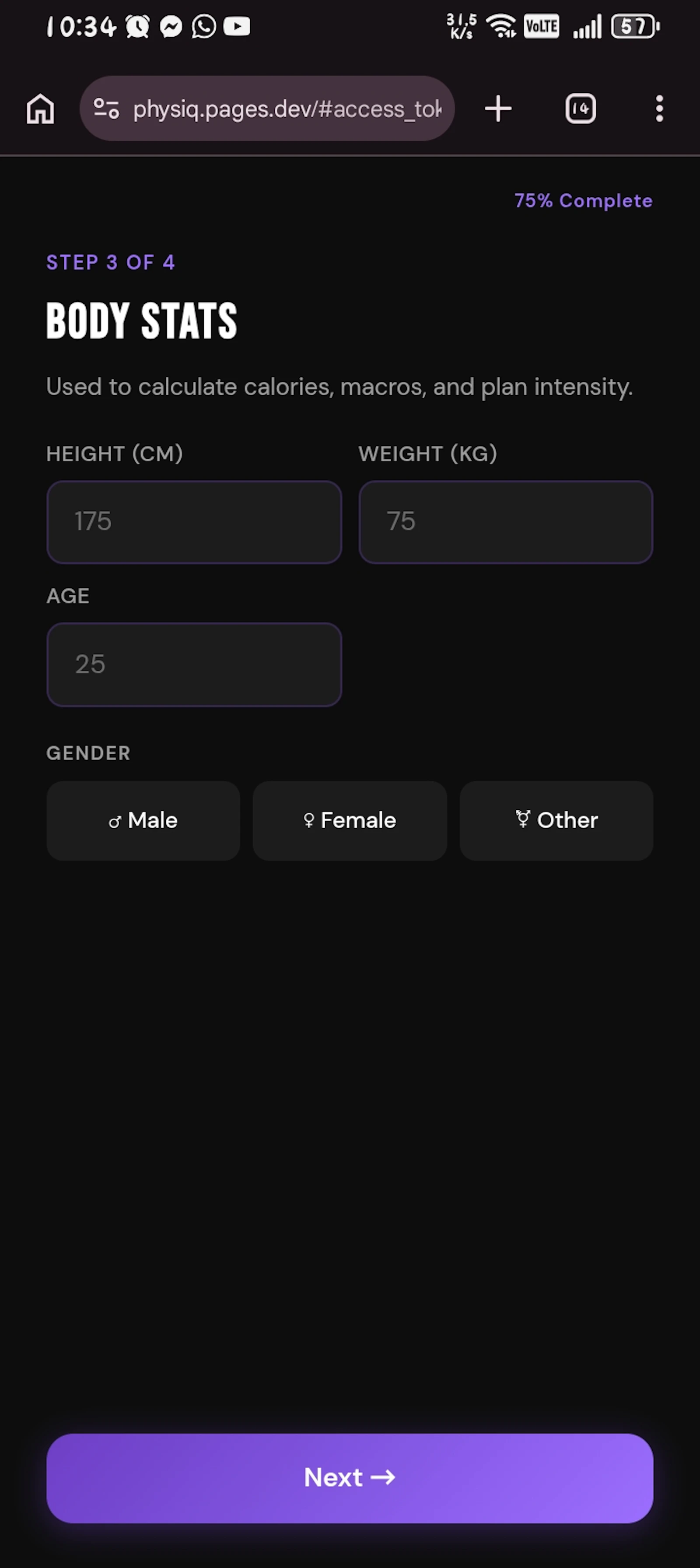 Physiq — Train Smarter screenshot 1