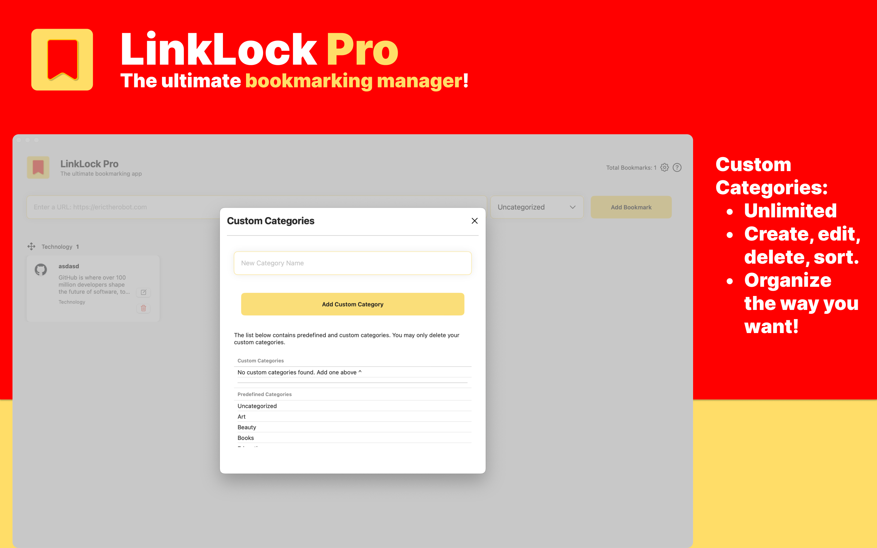 Linklock Pro - De ultieme bookmarking -app voor macOS media 2