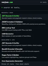 VeoJSON – 44+ Developer Micro-Tools gallery image