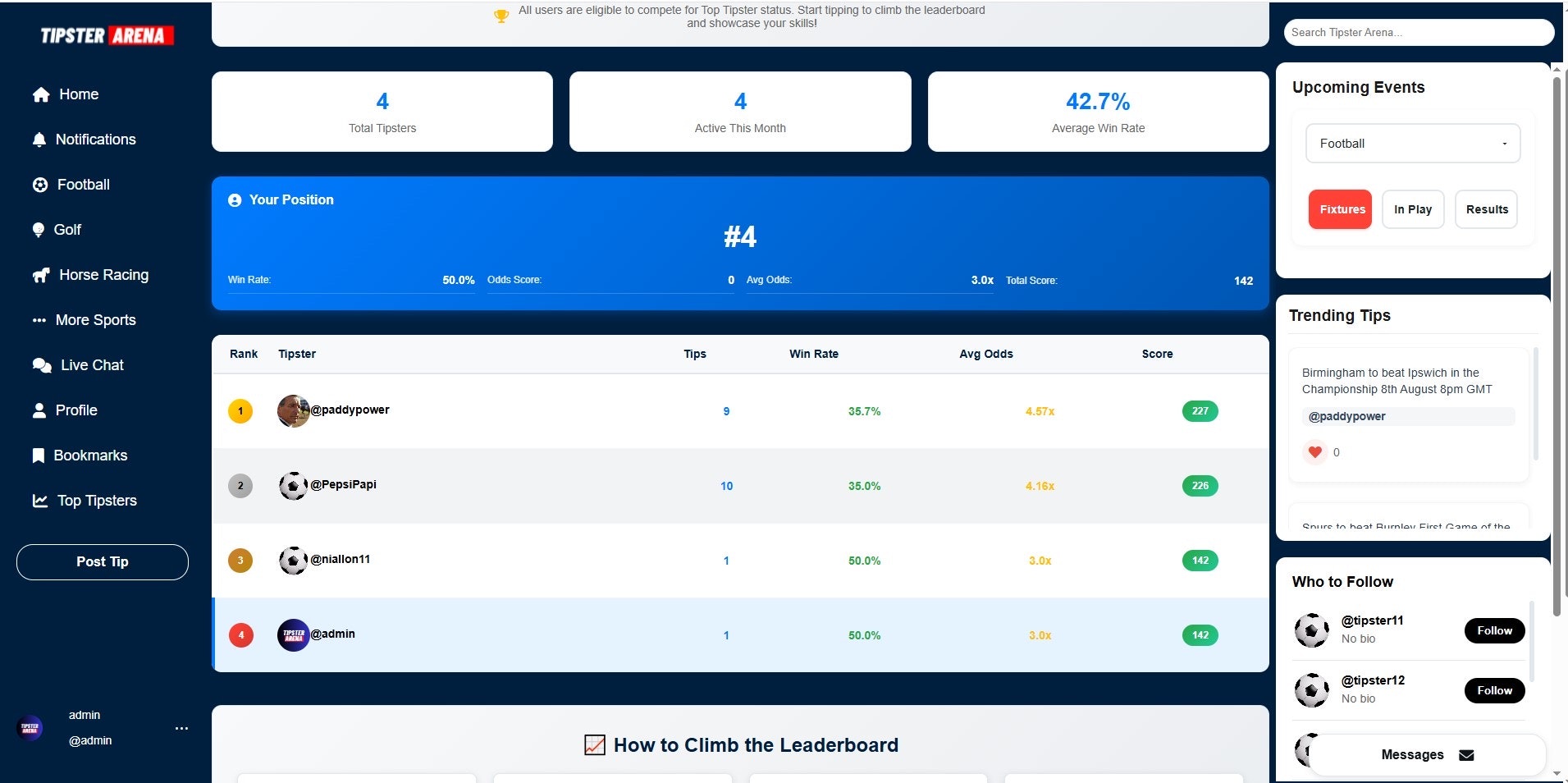 Tipster Arena media 3