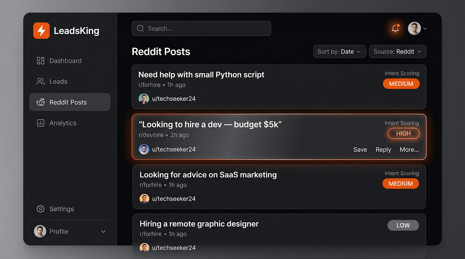 LeadsKing screenshot 4