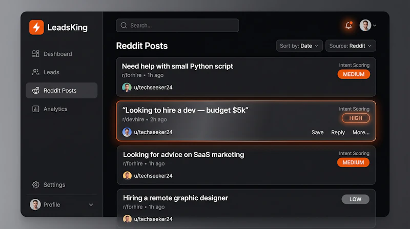 LeadsKing screenshot 4