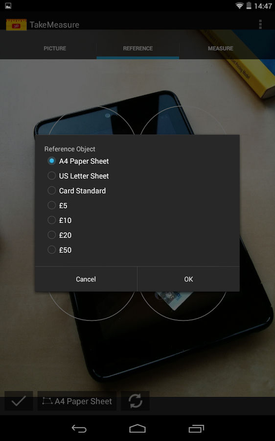 TakeMeasure gallery image
