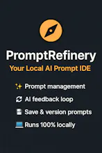 PromptRefinery - Prompt Coding App gallery image