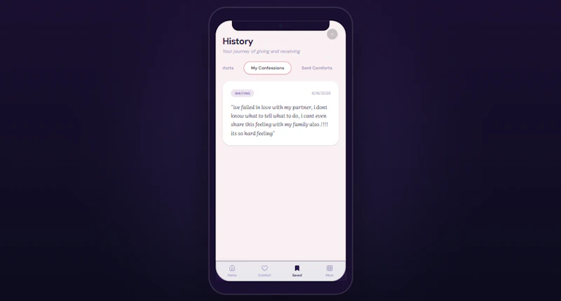 Confess & Comfort screenshot 6