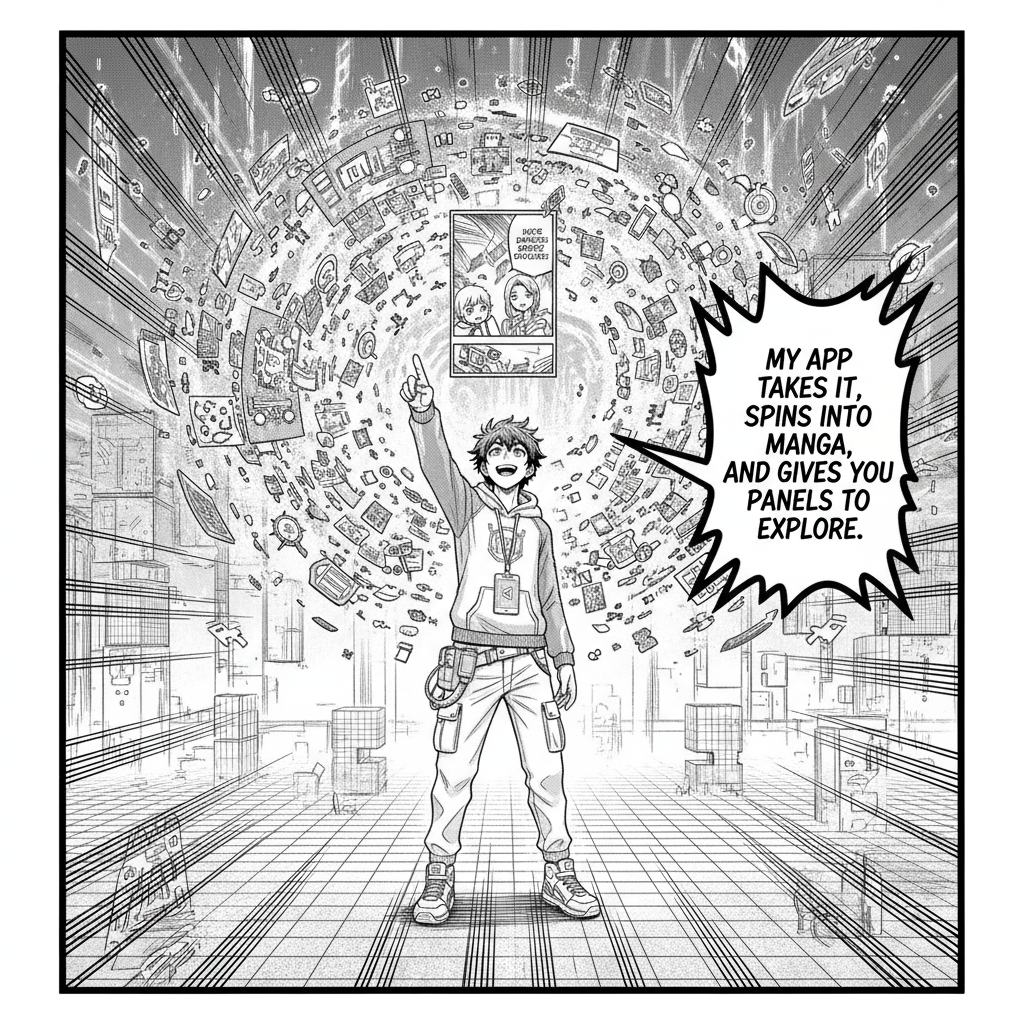 Média Histoire au manga - Transformez n'importe quelle nouvelle en manga en quelques secondes. 4