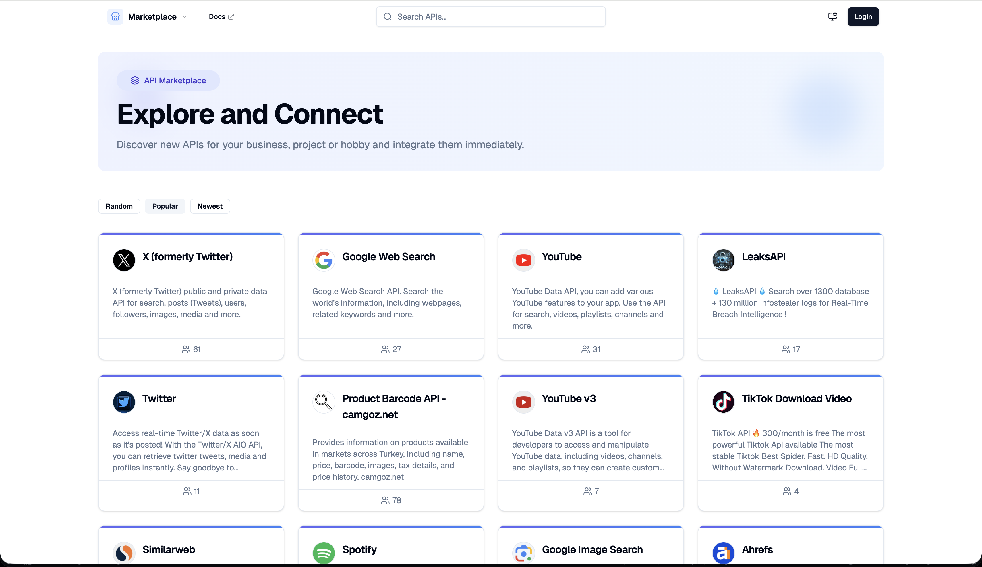 JoJ API - Screenshot 2 showing product features and functionality