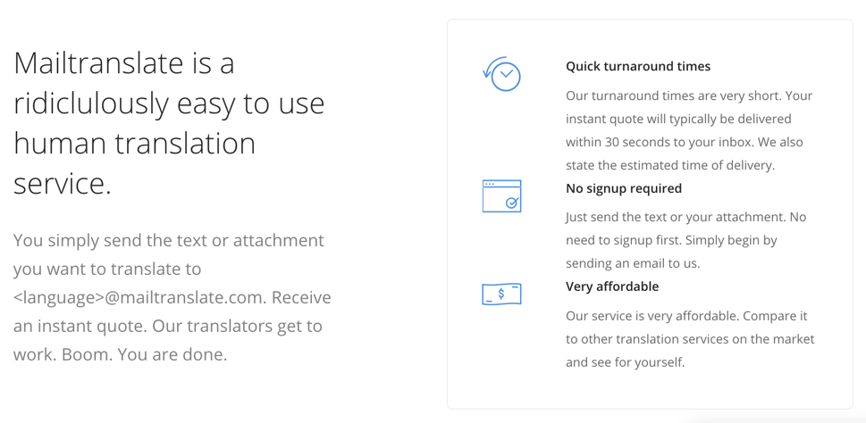 Mailtranslate gallery image