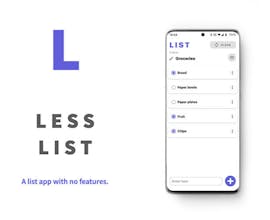 Less List gallery image