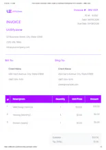 Free Invoice Generator by UtilifyZone gallery image
