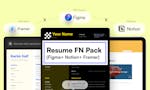 Resume FN Pack (Notion + Figma + Framer) image