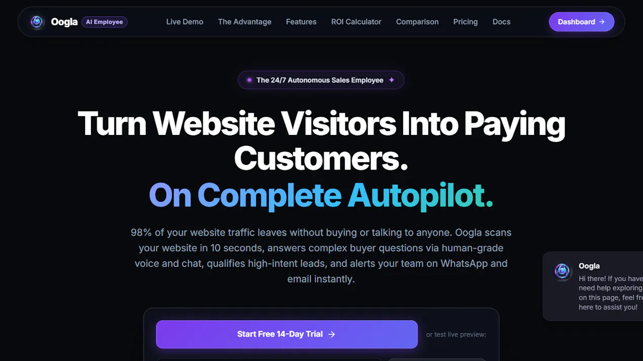 Oogla AI product
