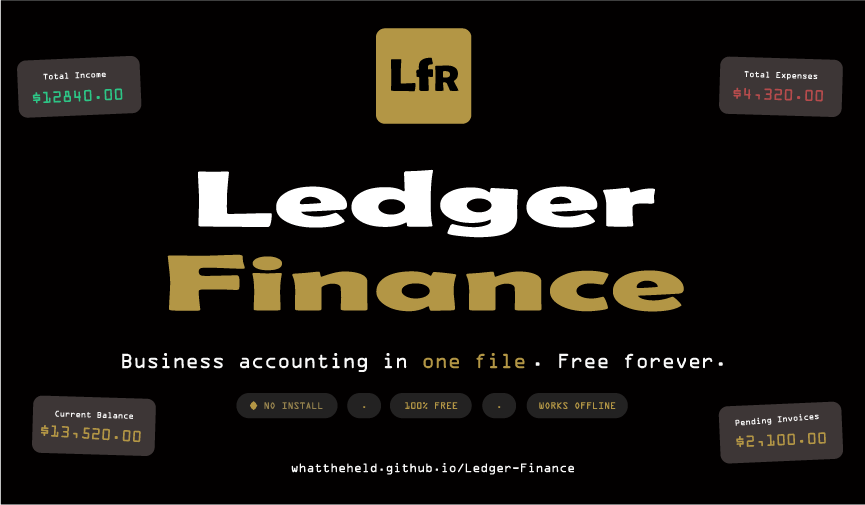 Ledger Finance — Business Accounting gallery image