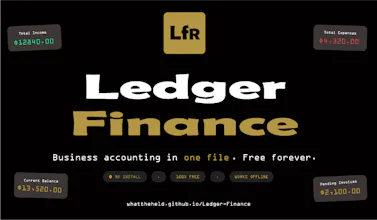 Ledger Finance — Business Accounting gallery image