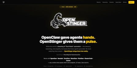 OpenStinger gallery image