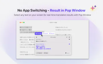 PopTranslate gallery image