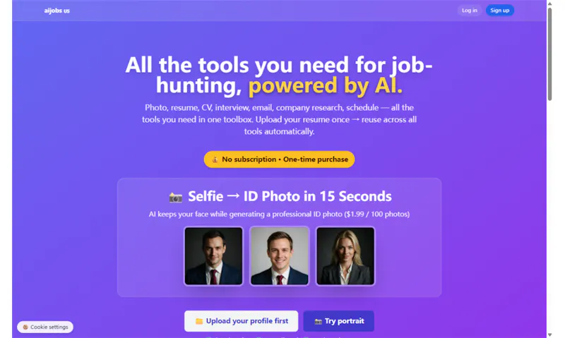 AI job-hunting tools for Japan 12+ tools screenshot 1