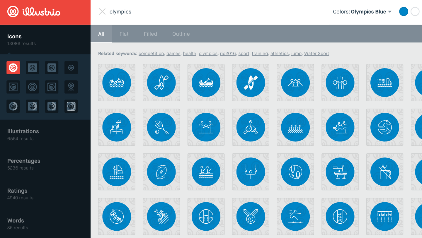 Graphics for Olympics gallery image