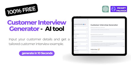 Customer Interview Generator gallery image