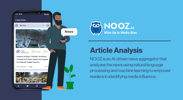 Mídia 2 de Aplicativo móvel nooz.ai - Agregador de notícias orientado pela IA, agora no celular