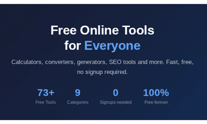ToolCentrix — Free Online Tools screenshot 1
