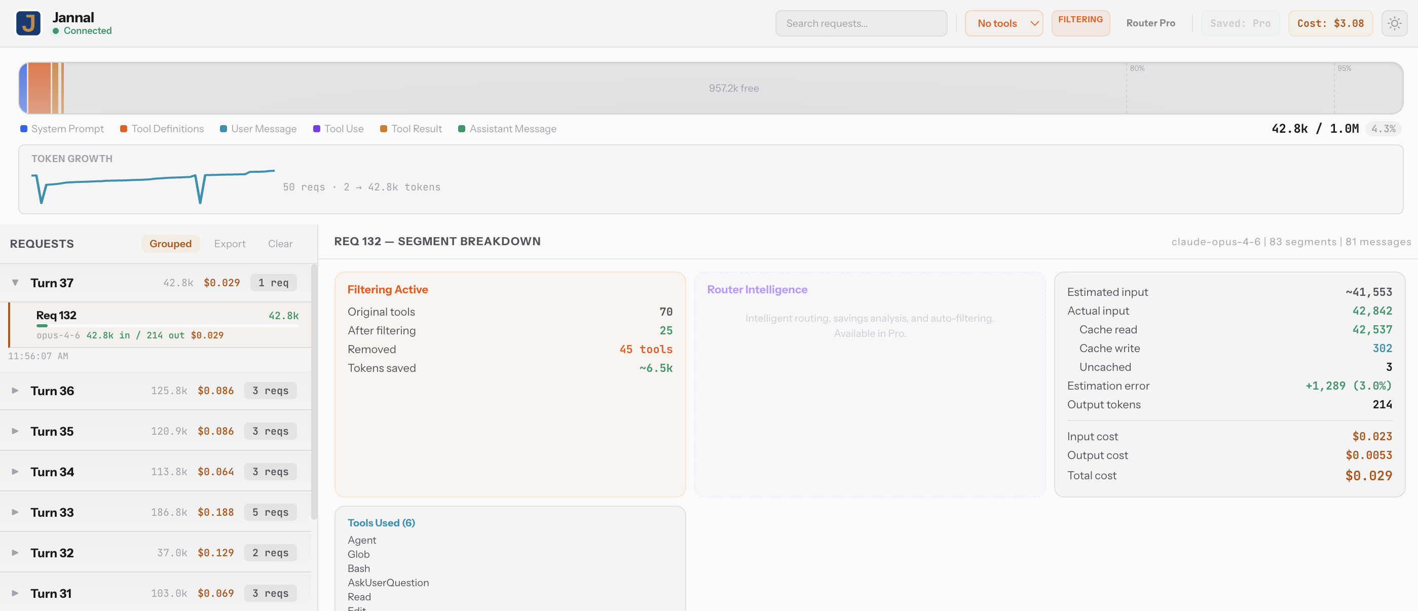 Jannal - Your Context Window Manager gallery image