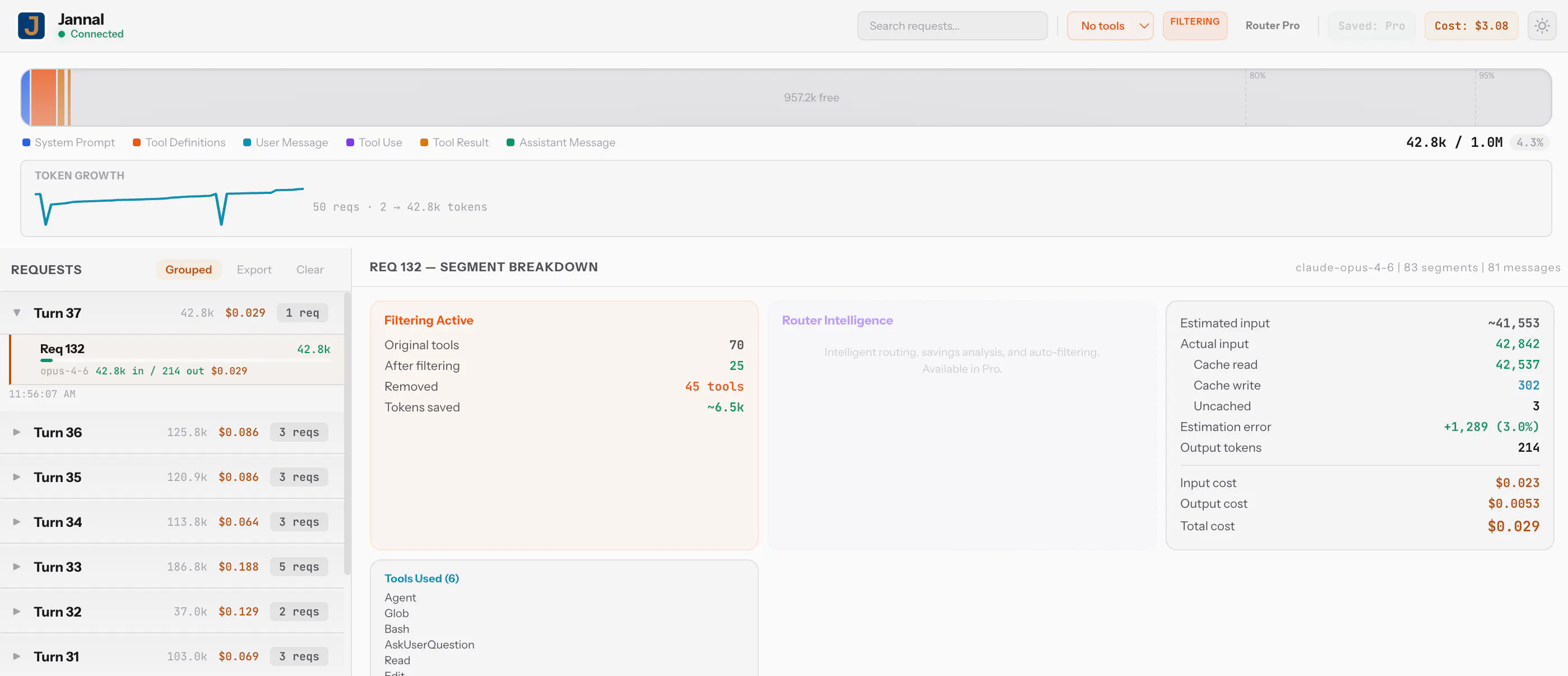 Jannal - Your Context Window Manager 제품 배너