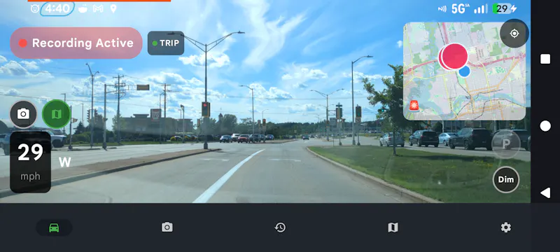 DriveSight dash cam app screenshot 11