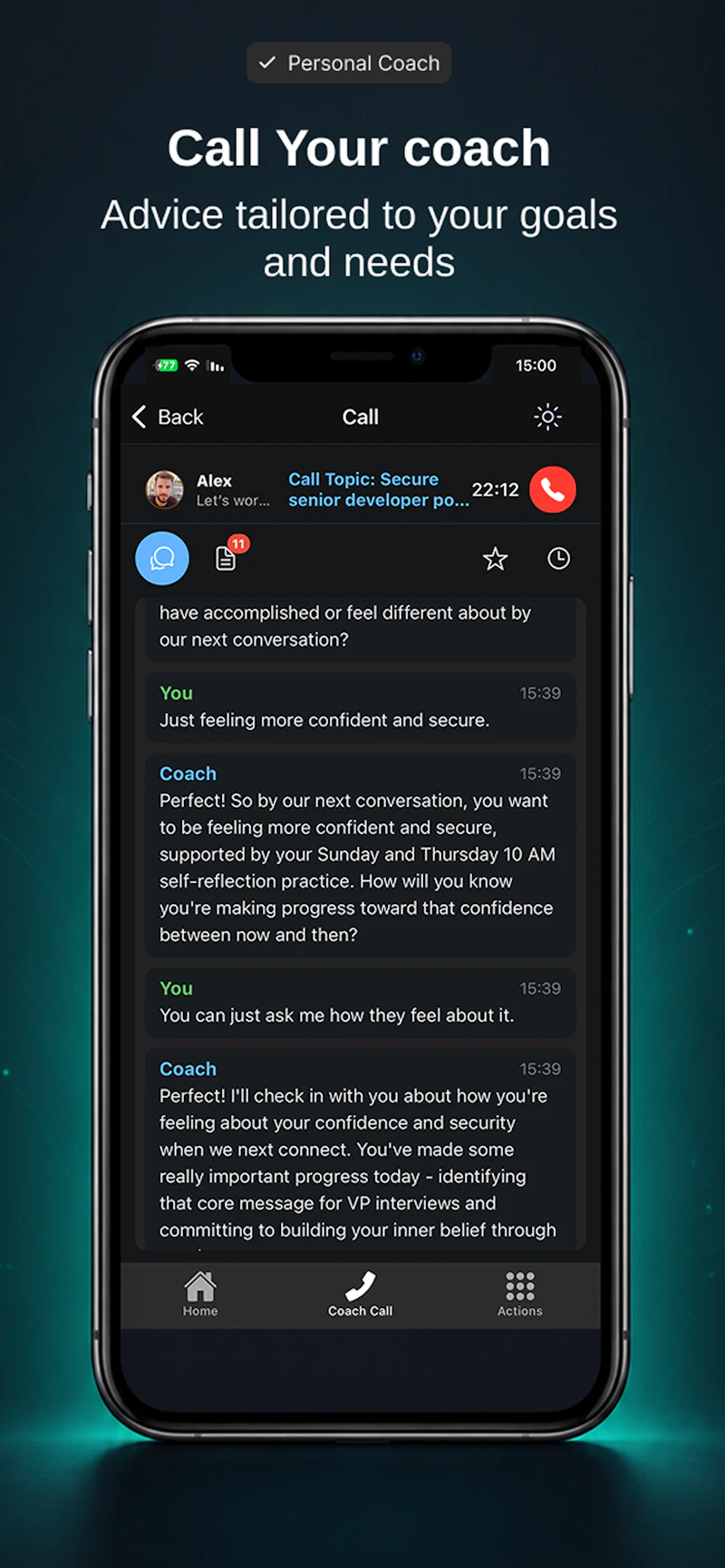 Productive AI Coach App screenshot 2