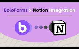 BoloForms Notion Integration media 1