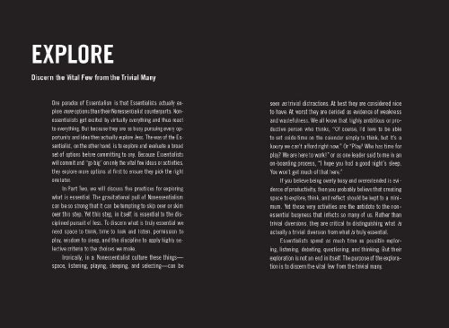 Essentialism gallery image