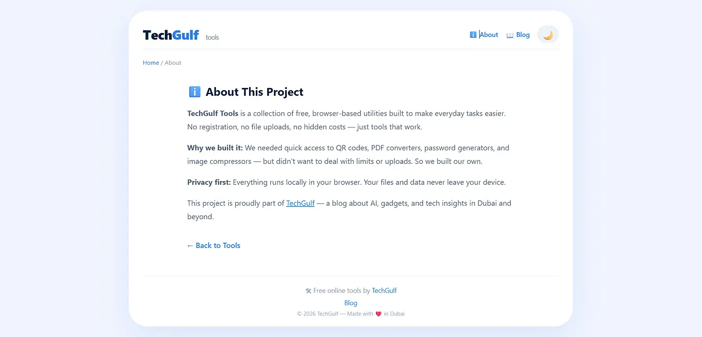 TechGulf Tools screenshot
