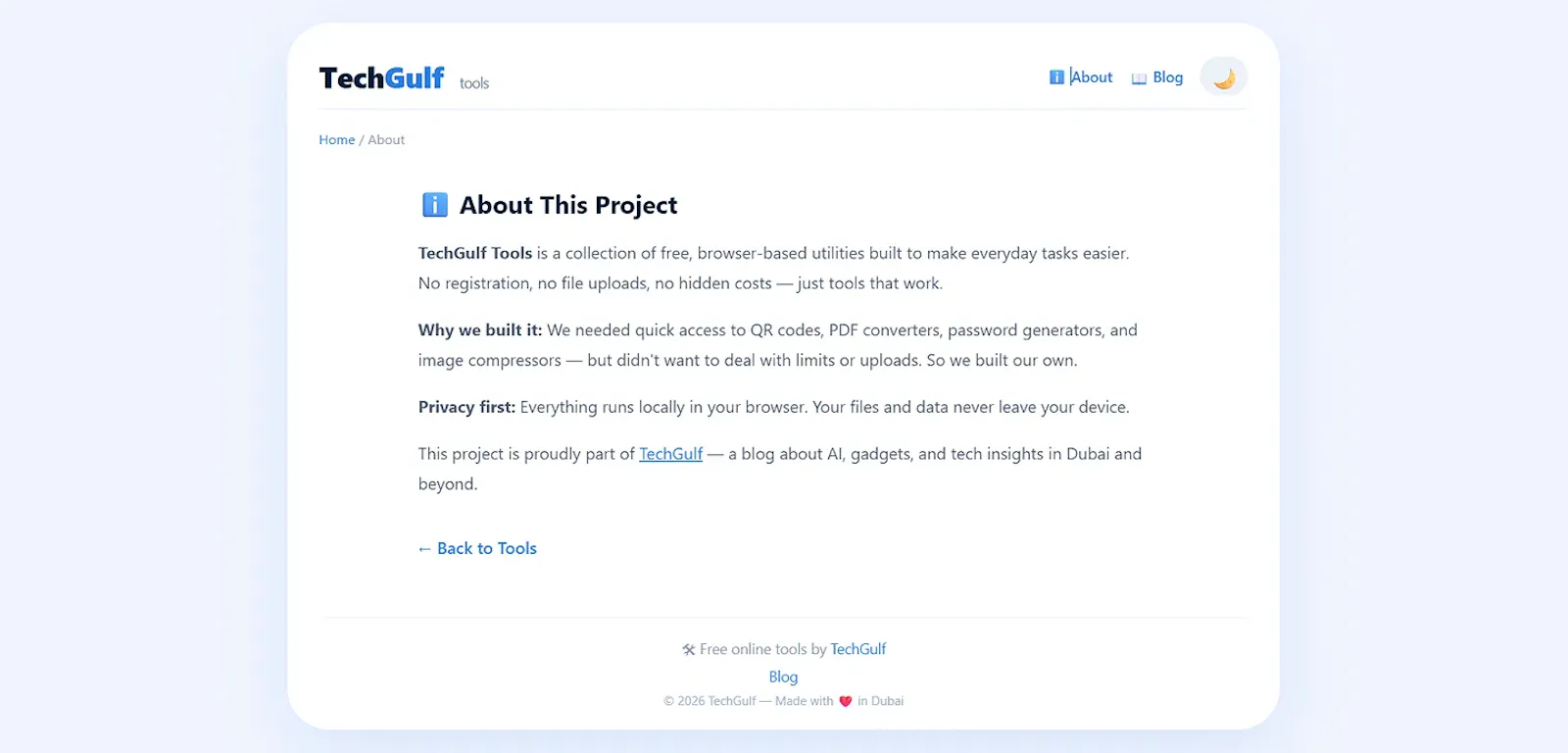 TechGulf Tools screenshot 1